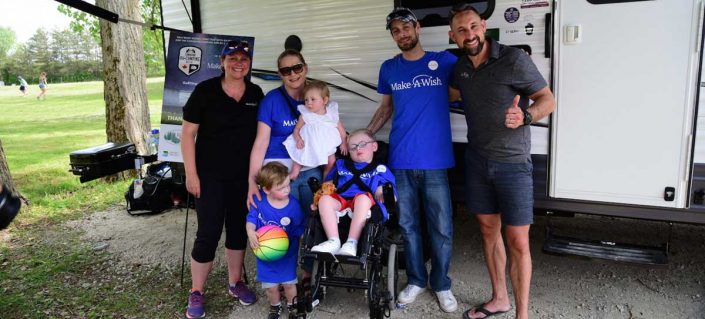 Camping Smiles, S’mores and a Wish Come True!