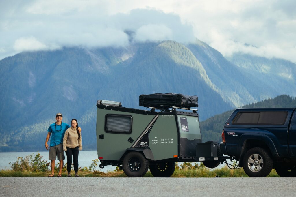 COUPLE BY NONO TRAVEL TRAILER
