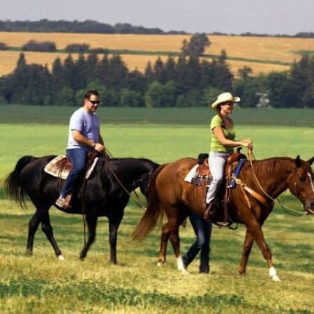 RV Camping in Manitoba with horseback riding | GoRVing Canada