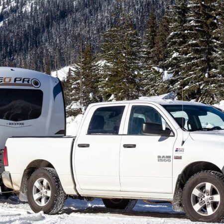 Travel Trailer Winter