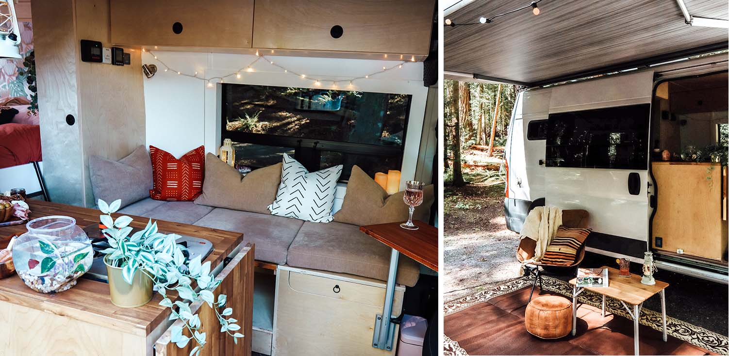 Class B Storage Hacks with EmsVanLife Go RVing Canada