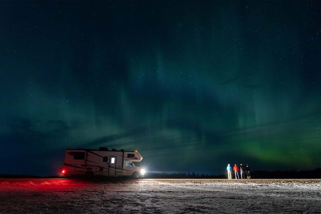 aurora chase by rv