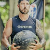 Spartan Race Canada Ambassador Alexandre Contreras competing in an obstacle
