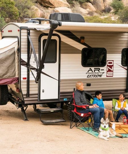 hybrid tent trailer