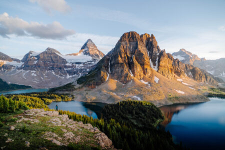 Mount Assiniboine in British Columbia
