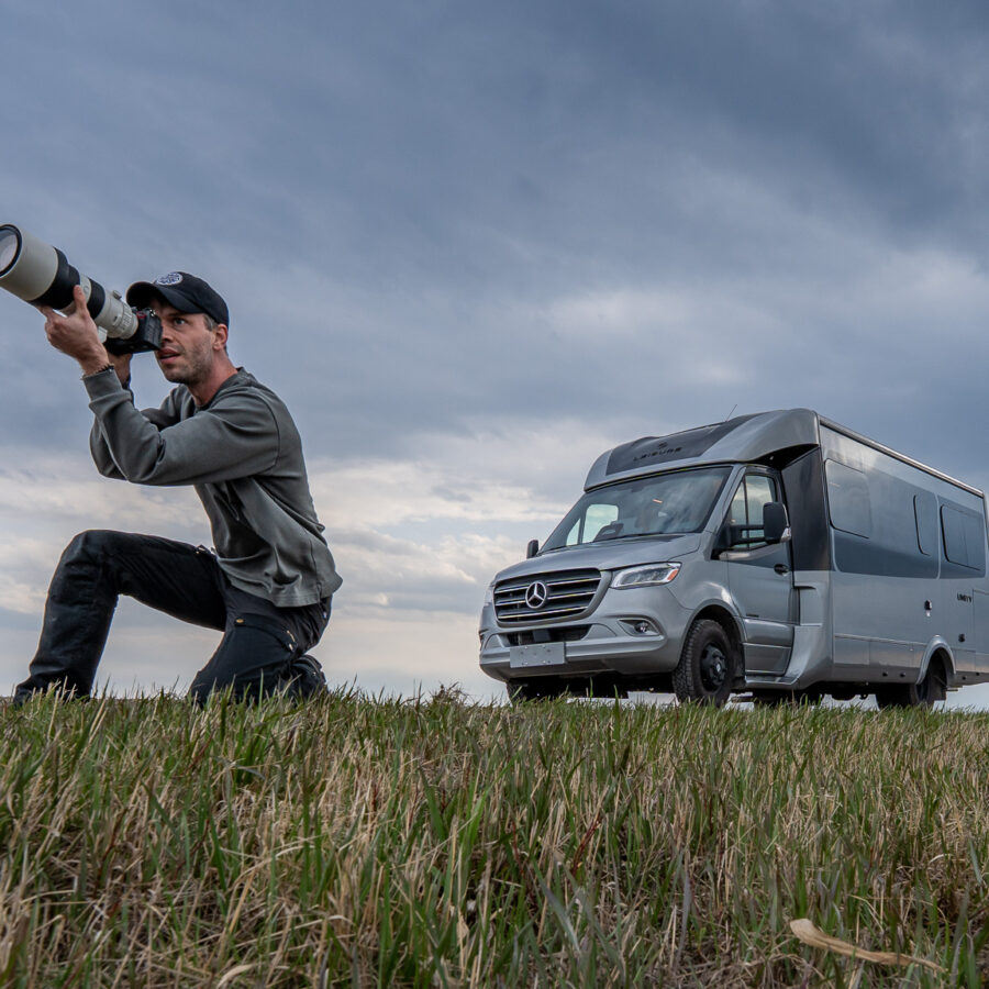 Jared Vandermeer wildlife photographer - birdwatching in Manitoba