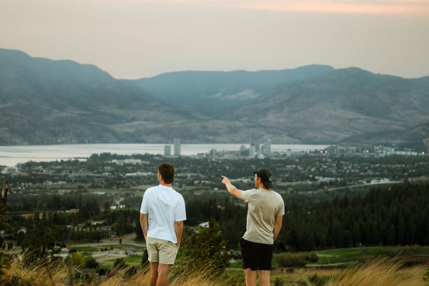 Biking Myra Canyon Trestles during a Kelowna road trip